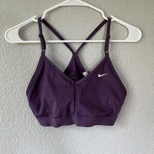 Purple Nike Women's Sports Bra, Size: M